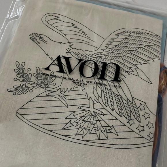 Vintage Eagle 1973 Avon Creative Needle Craft Crewel Embroidery Decorative Kit - Picture 5 of 5